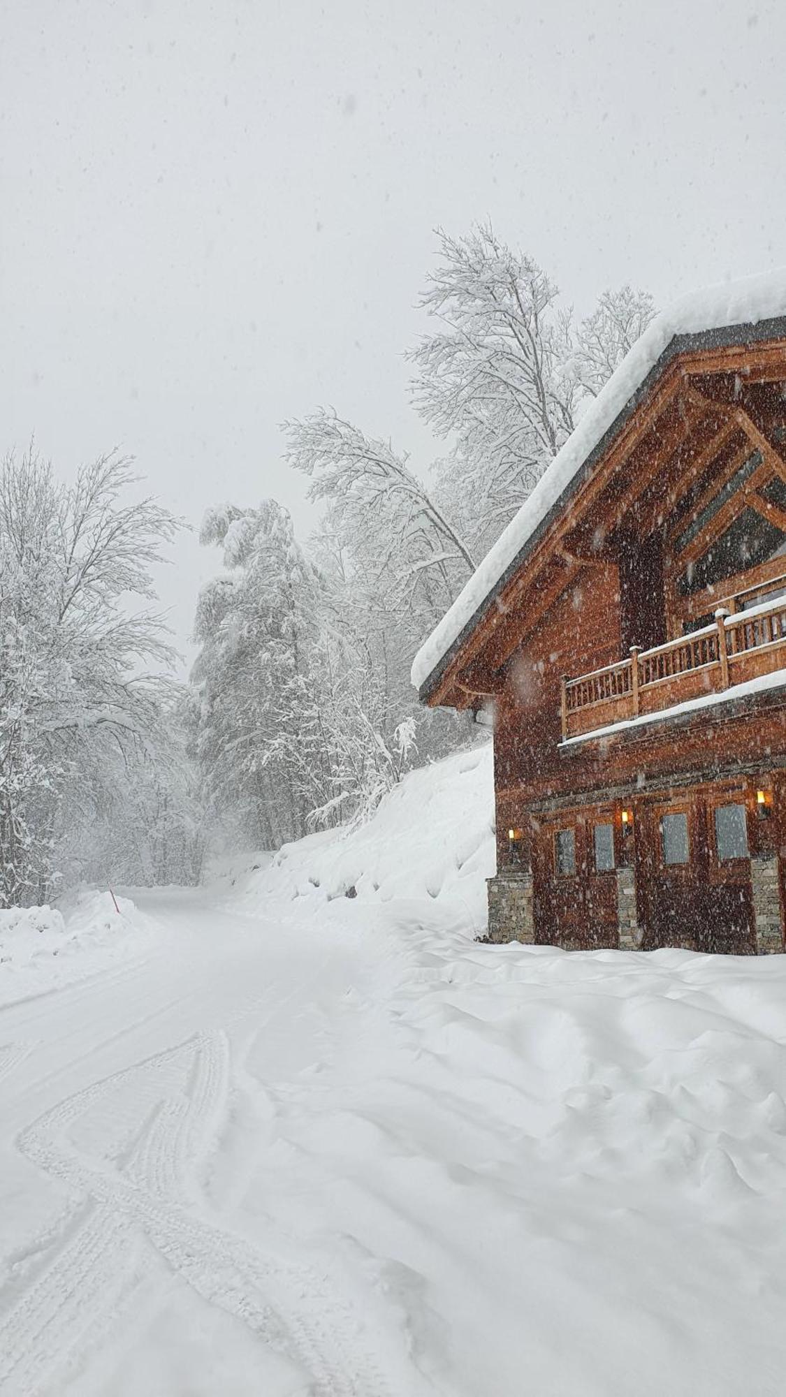 Chalet Entier 110M2 Avec Vue Et Sauna A 10 Min Des Pistes Sainte-Foy-Tarentaise Exterior foto